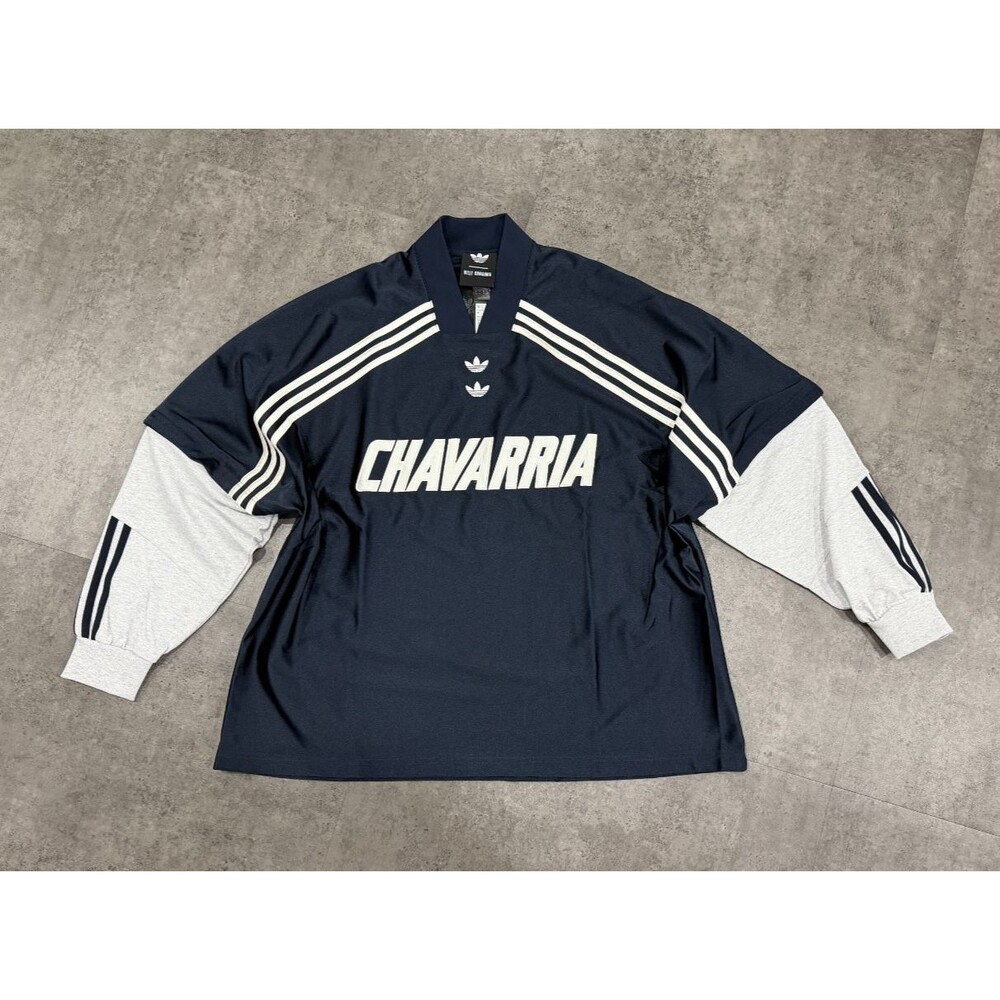 Adidas Originals Willy Chavarria WC Dazzle Jersey Legend Ink Long Sleeve KD1799